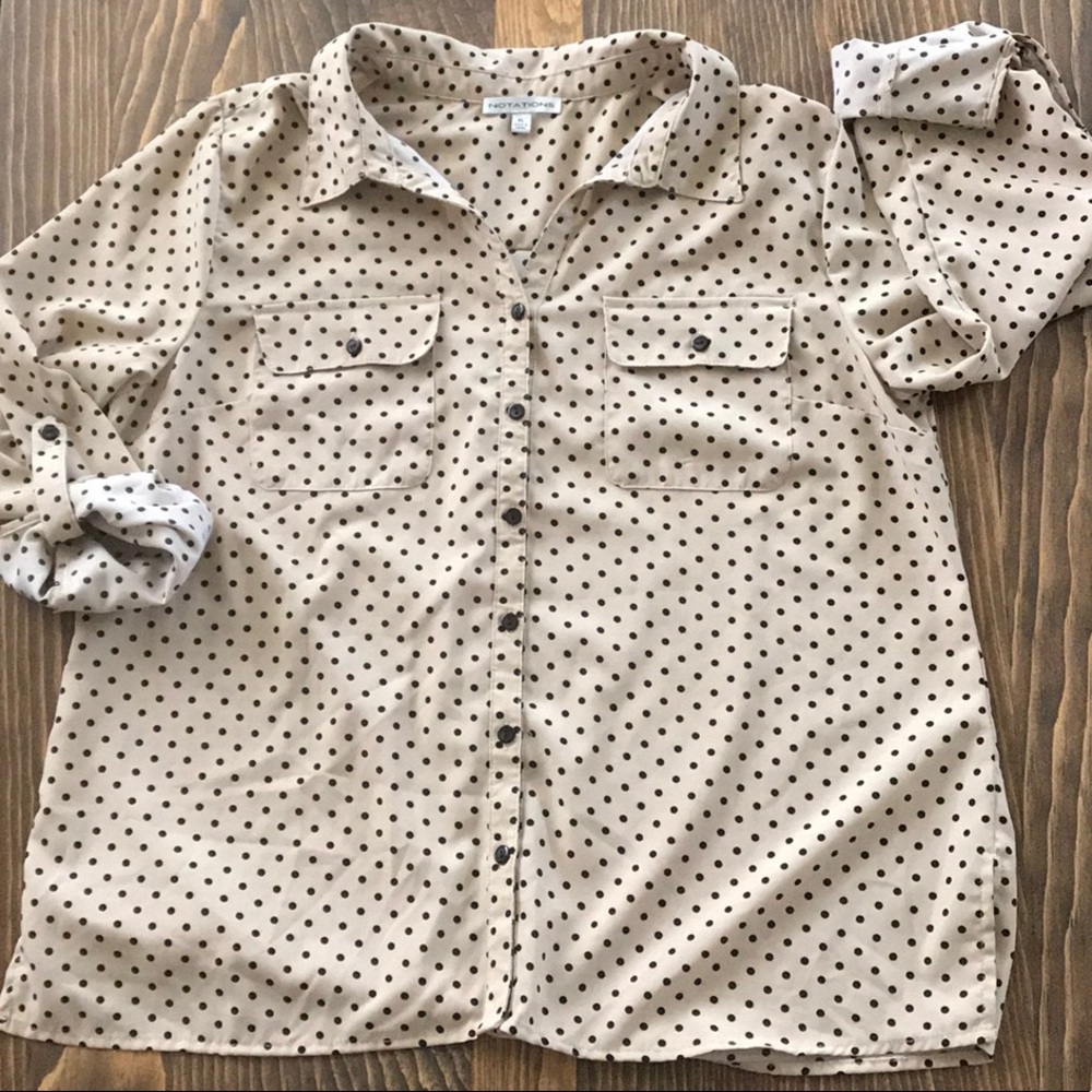 Notations button up